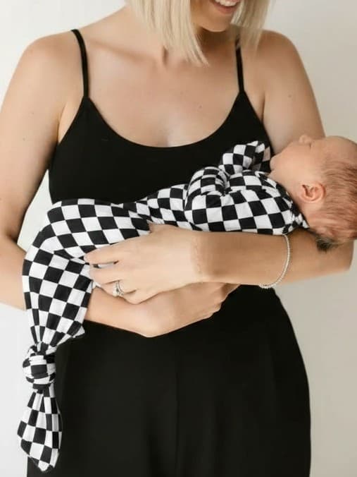 Gigoteuse à Nouer — Damier